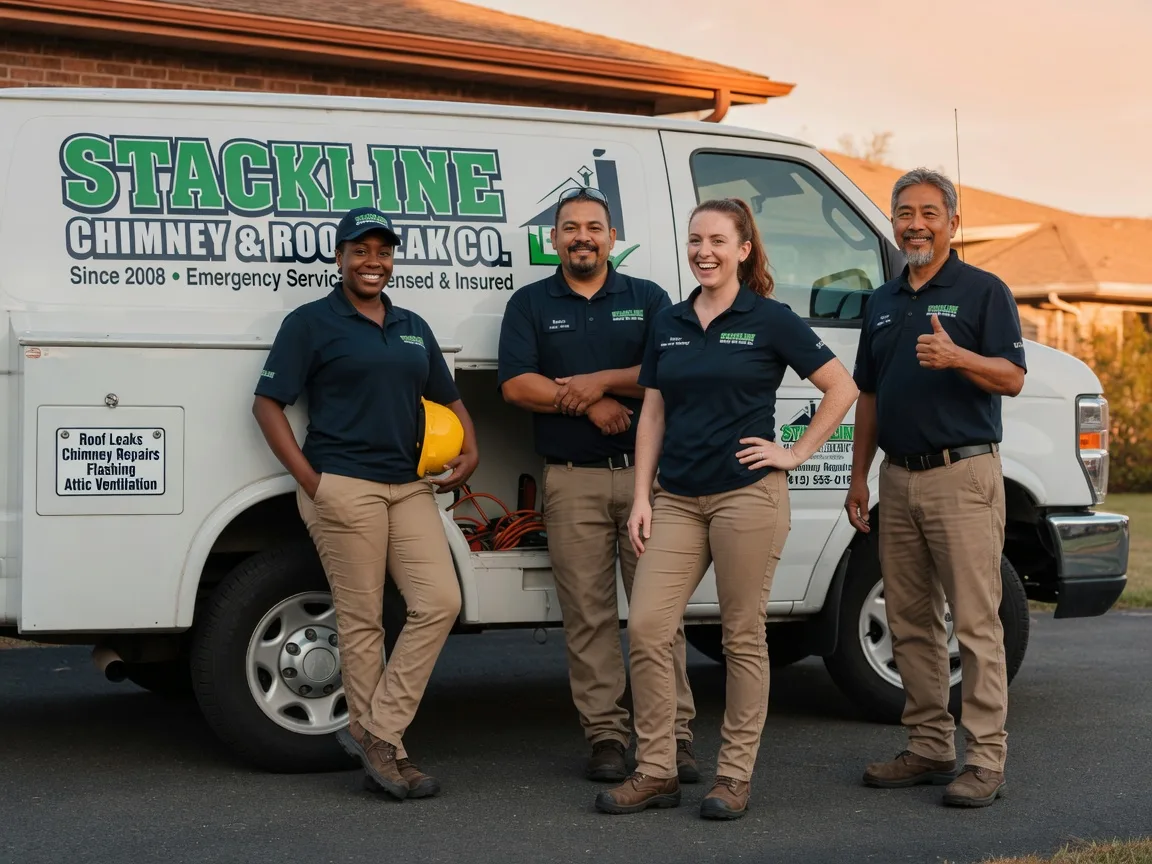 Chimney flashing repair company in Ahoskie, NC